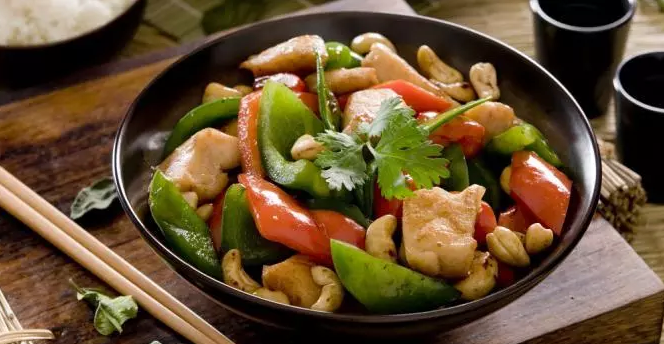 La recette du wok de poulet